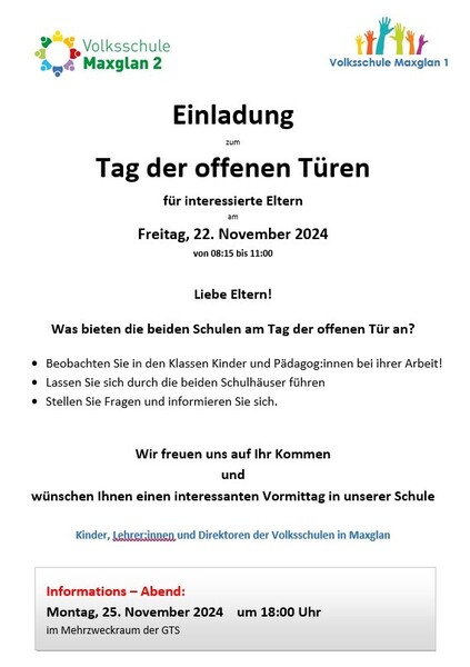 Tag der offenen Türen