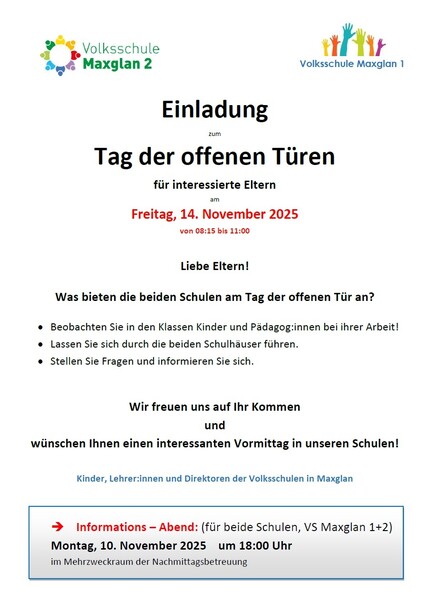 tag der offenen tur